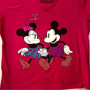 Cute Mickey and Minnie blouse.